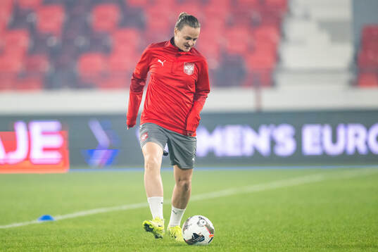 Milica Mijatovic of the Serbian women's national football
