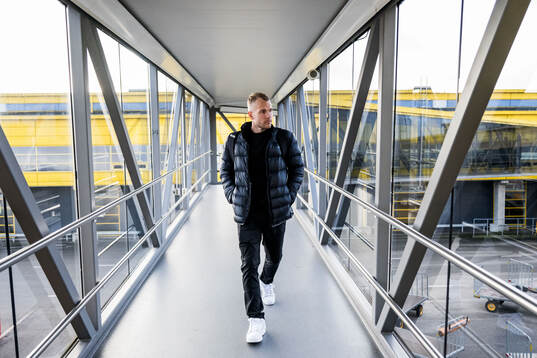 Oscar Lewicki of Malmö FF