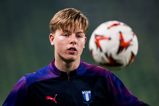 Nils Zätterström of Malmö FF