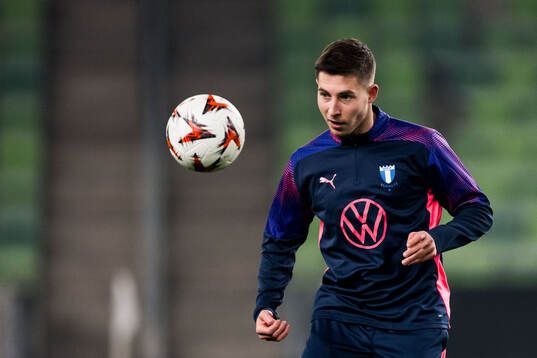 Lasse Berg Johnsen of Malmö FF