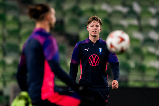 Nils Zätterström of Malmö FF