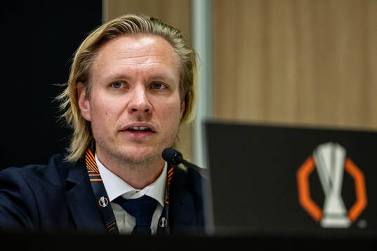 Hjalmar Steenberg, press officer of Malmö FF