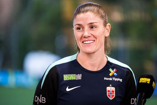 Maren Mjelde of the Norwegian women's national football team