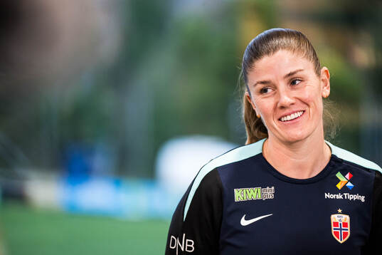 Maren Mjelde of the Norwegian women's national football team