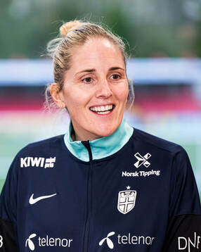 Gemma Grainger, head coach of the Norwegian women's