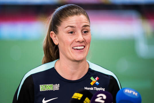 Maren Mjelde of the Norwegian women's national football team