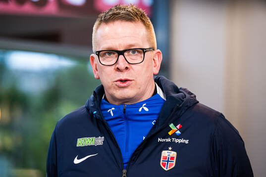 Henning Sverdrup, media officer of the Norwegian women's