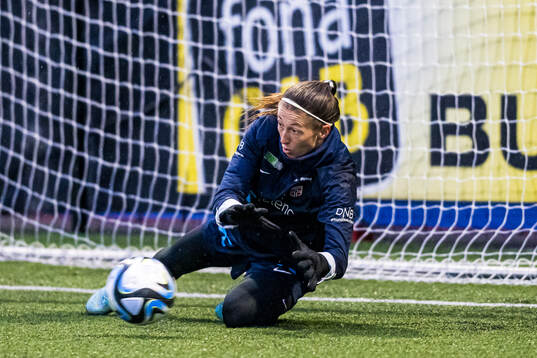 Cecilie Hauståker Fiskerstrand of the Norwegian women's