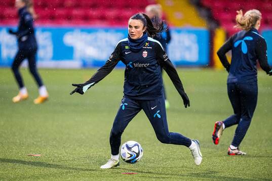 Ingrid Syrstad Engen of the Norwegian women's national