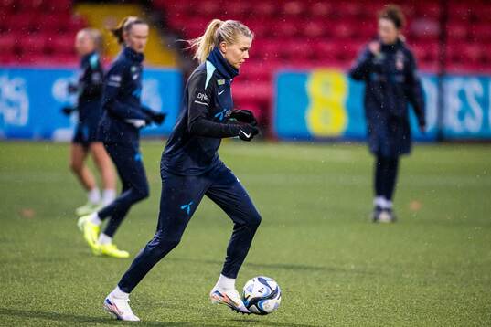 Ada Hegerberg of the Norwegian women's national football