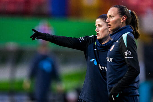 Maren Mjelde of the Norwegian women's national football team