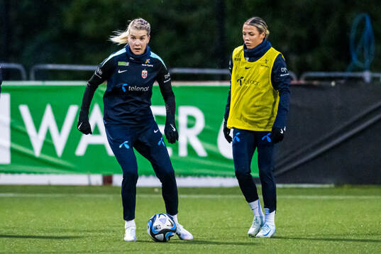 Ada Hegerberg of the Norwegian women's national football