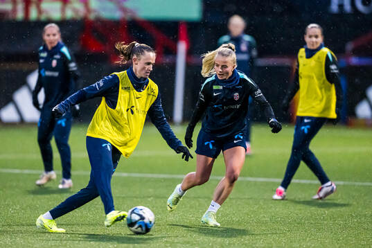 Caroline Graham Hansen of the Norwegian women's national