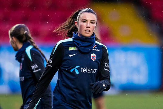 Ingrid Syrstad Engen of the Norwegian women's national