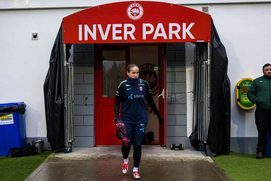 Guro Reiten of the Norwegian women's national football team