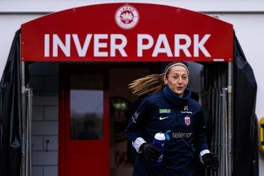 Cecilie Hauståker Fiskerstrand of the Norwegian women's
