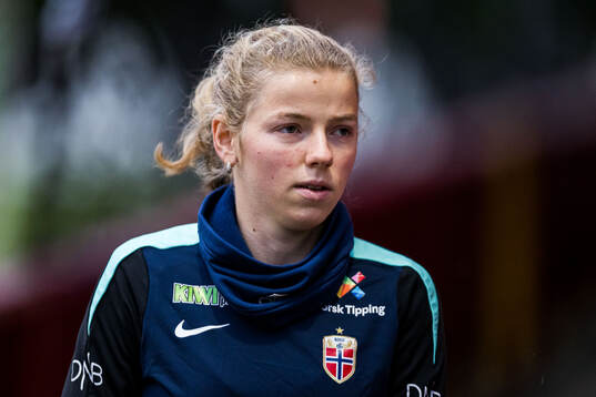 Justine Kielland of the Norwegian women's national football