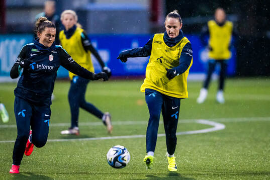 Caroline Graham Hansen of the Norwegian women's national