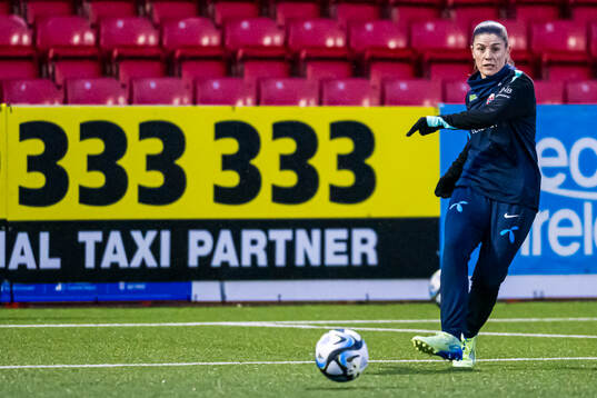 Maren Mjelde of the Norwegian women's national football team