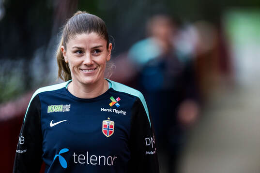 Maren Mjelde of the Norwegian women's national football team