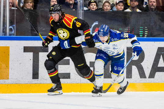 Brynäs Charles-Édouard D'astous och Leksands Axel Rindell