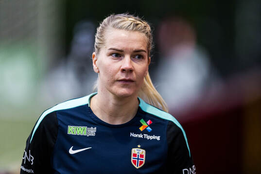 Ada Hegerberg of the Norwegian women's national football