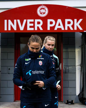 Ada Hegerberg of the Norwegian women's national football