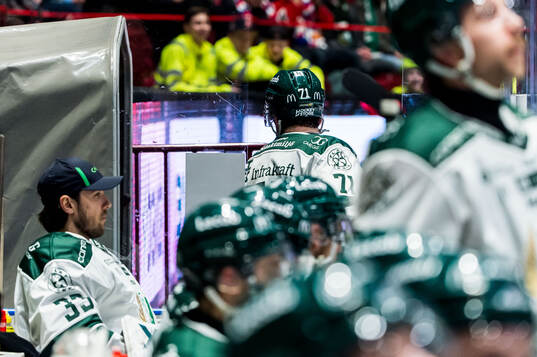 Färjestads Viktor Lodin deppar