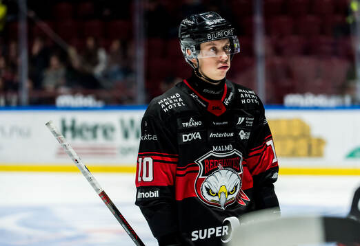 Malmö Redhawks William von Barnekow deppar