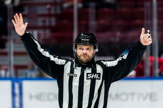 Linjedomare Mathias Naperotti