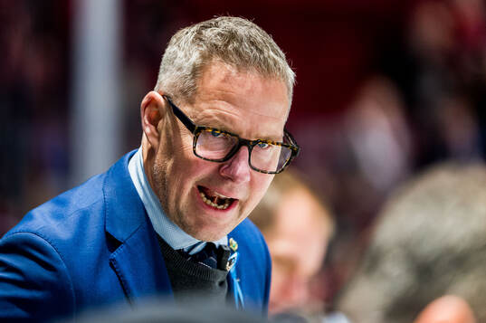 Färjestads assisterande tränare Johan Hedberg