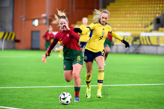 Joana Pinho Silva of Portugal and Ellen Wangerheim of Sweden