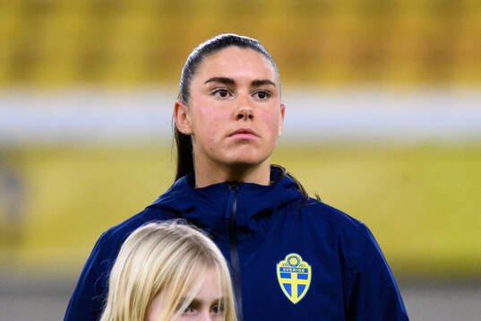 Emilia Pelgander of Sweden at lineup