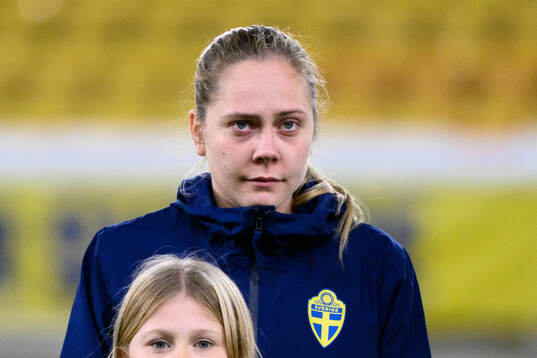 Alice Bergström of Sweden at lineup