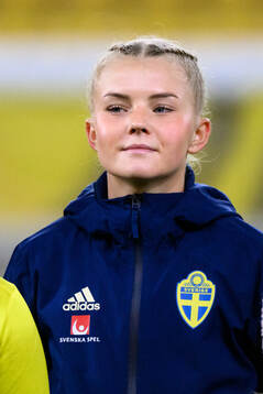 Matilda Nildén of Sweden at lineup