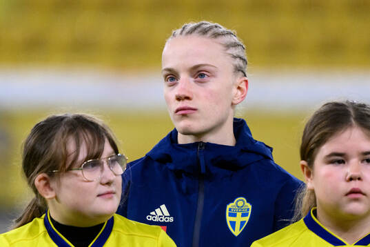 Anna Sandberg of Sweden at lineup
