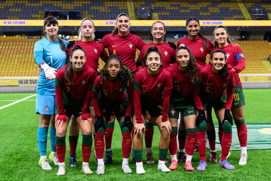 Staring eleven of Portugal