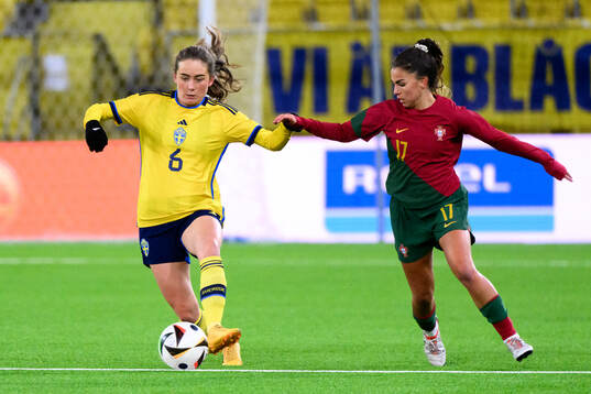 Matilda Kristell of Sweden and Érica Ventura of Portugal