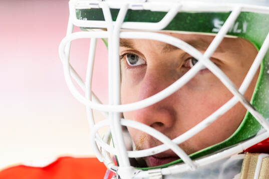 Frölundas målvakt Tobias Normann