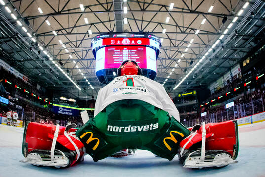 Frölundas målvakt Lars Johansson