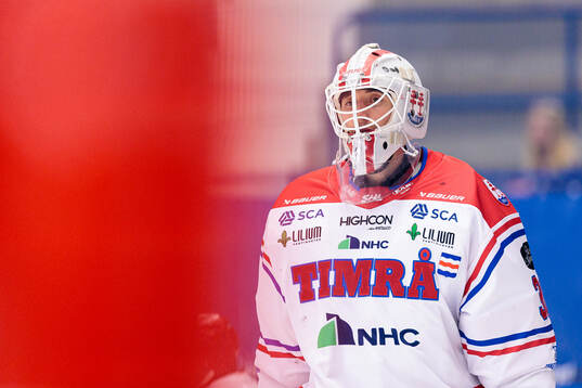 Timrås målvakt Jacob Johansson