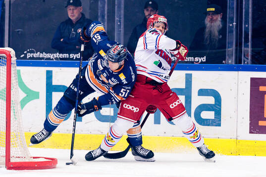Växjös Emil Sylvegård och Timrås Viggo Gustafsson