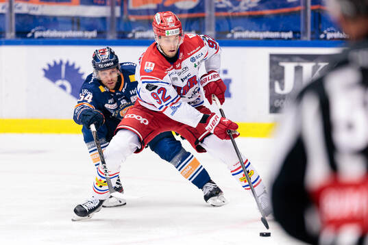 Växjös Eric Martinsson och Timrås Anton Lundmark