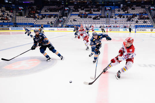 Växjös Petter Granberg, Emil Sylvegård och Timrås Linus