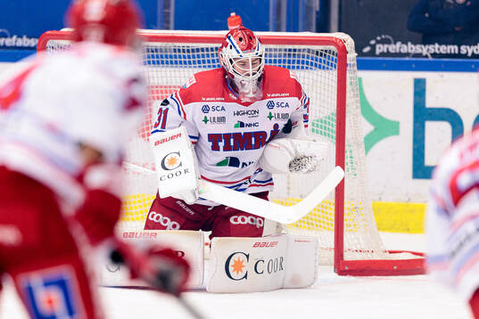Timrås målvakt Tim Juel