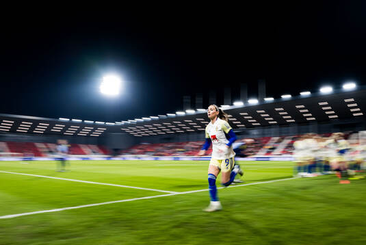 Kosovare Asllani of Sweden ahead ofof the UEFA Women's Euro