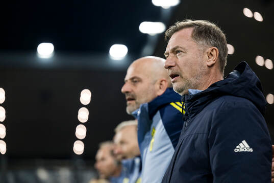 Head coach Peter Gerhardsson of Sweden