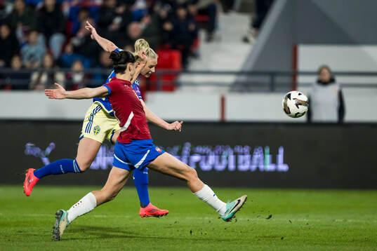Stina Blackstenius of Sweden