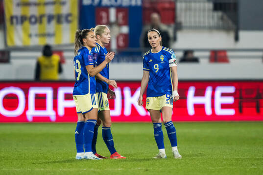 Johanna Rytting Kaneryd, Hanna Lundkvist and Kosovare