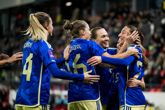 Nathalie Björn, Filippa Angeldahl, Magdalena Eriksson,